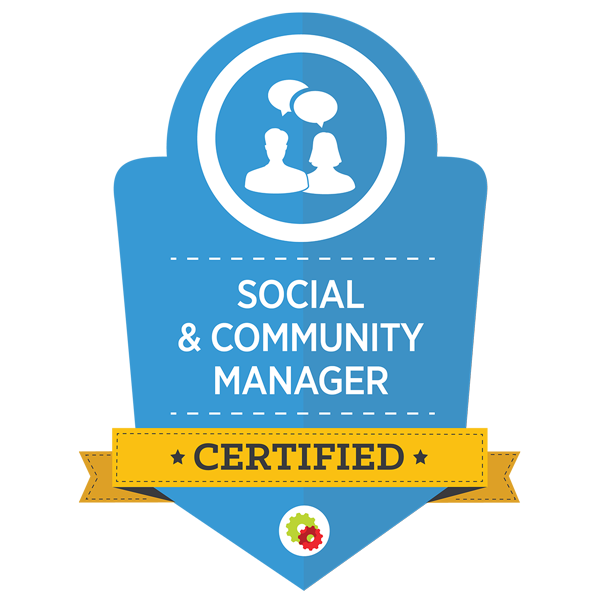 Social & Community Manager Specialist Badge