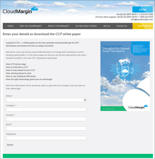 CloudMargin Example