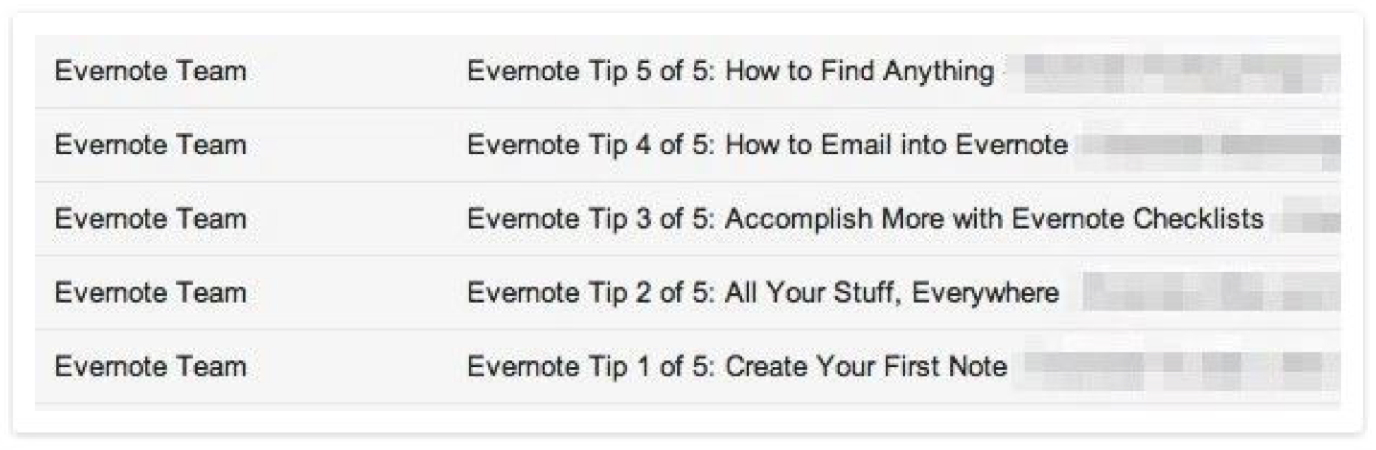 Evernote Example