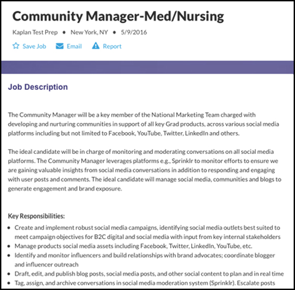 community manager vs social media manager hiring the community manager job description