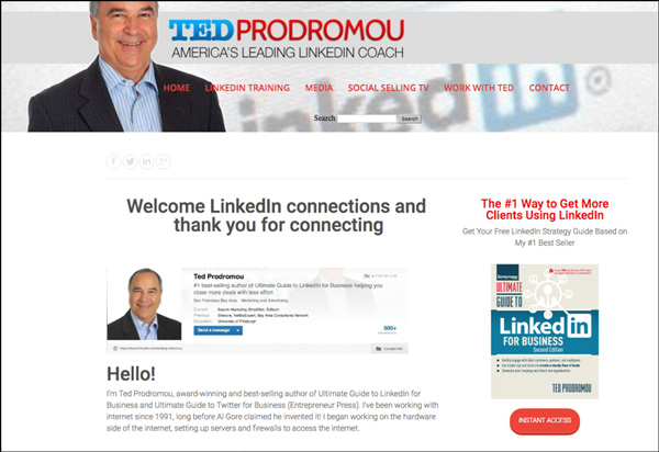 Ted Prodromou Website