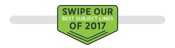 Download our best email subject lines of 2017!