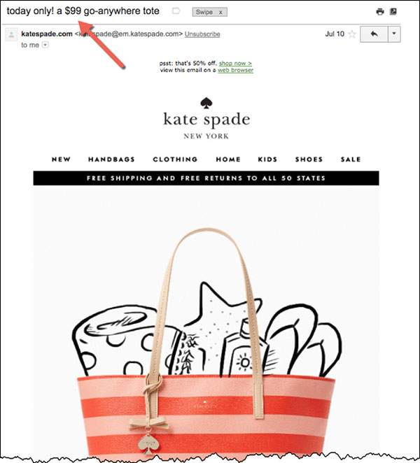 Kate Spade ad