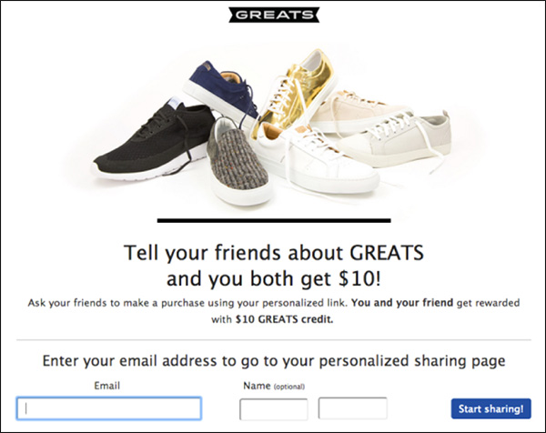 example of referral social proof