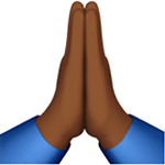 prayer hands emoji