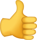 thumbs up emoji