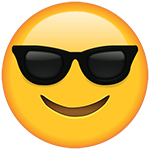 cool sunglasses emoji