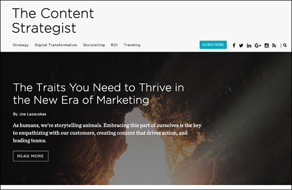 Contently Email Newsletter