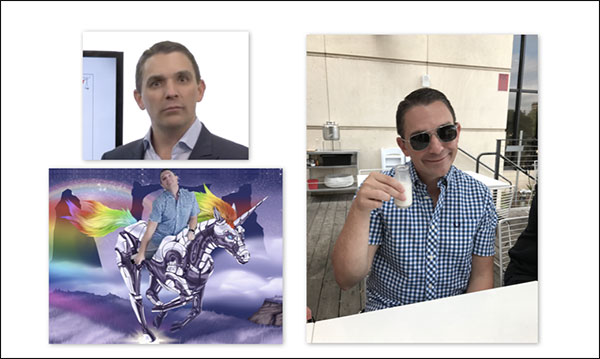 Photos of Ryan Deiss being...Ryan Deiss