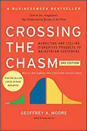 Crossing the Chasm: Marketing and Selling Disruptive Products to Mainstream Customers by Geoffrey A. Moore