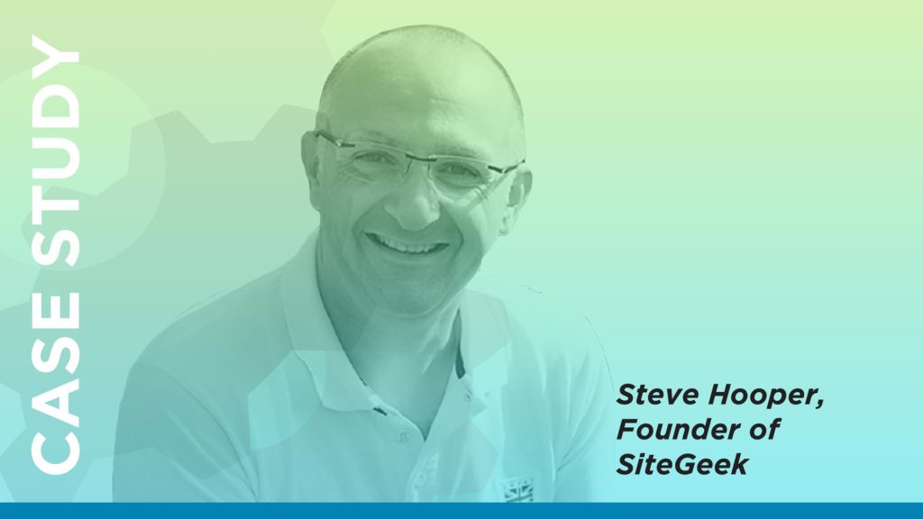 Steve Hooper Sitegeek Digital Marketer