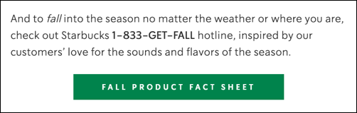 Some copy from the Starbucks announcement