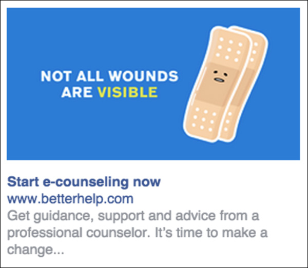 Facebook ad example