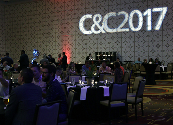 Content & Commerce Summit 2017 VIP party sit down dinner