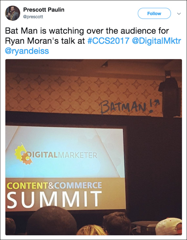 Audio speaker that has an uncanny resemblance to Batman
