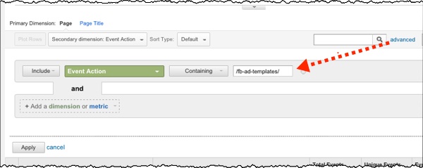 Advanced Filter on Google Analytics