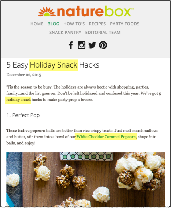 Auditing the SEO of a blog