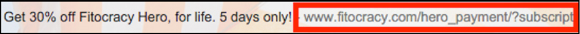 A bad example of pre-header text