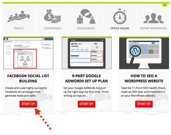 home page split test winner