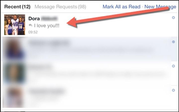 Grandma on messenger