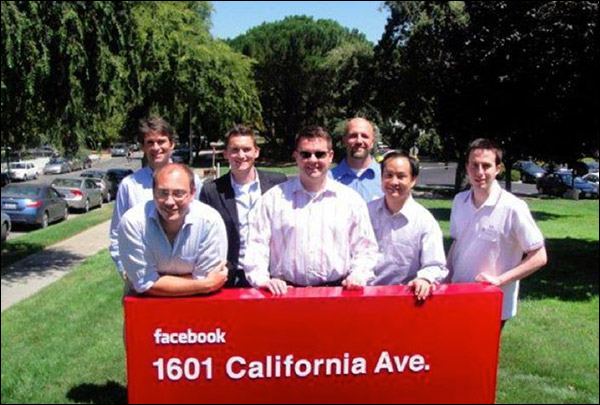 The heads of digital marketing from WWE, Quiznos, and Analog Devices for a private meeting with Facebook.