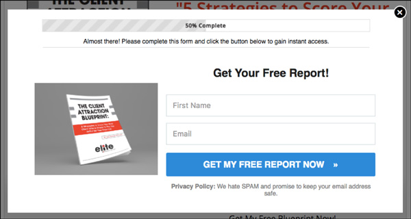 “Client Attraction Blueprint” opt-in