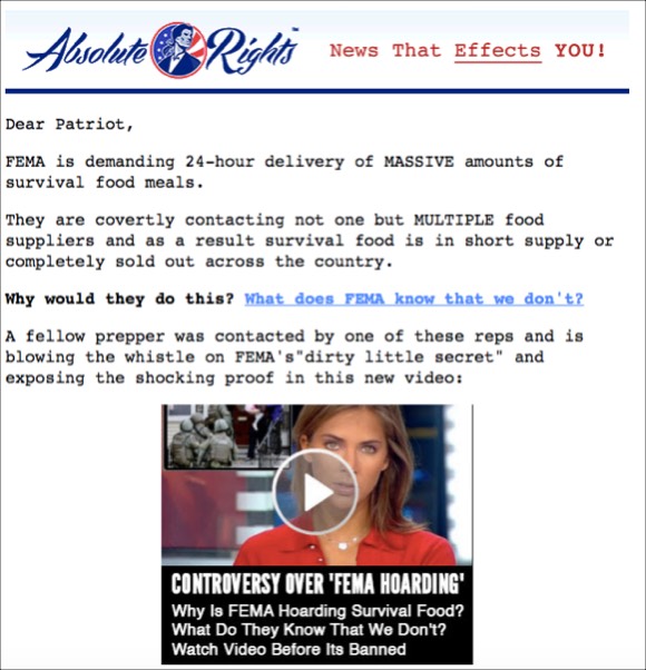 An email with a video in it