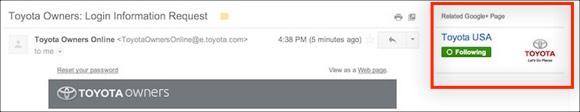 Google+ Email