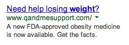 adwords11 AdWords Ad that asks a question