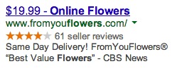 adwords2 AdWords ad with social proof
