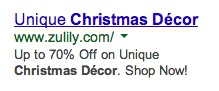 adwords8 Adwords Ad with Funky Characters