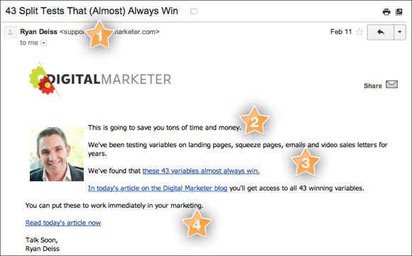 Be Short With Email