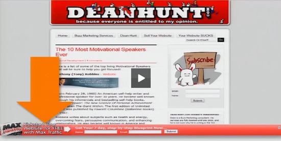 Example Bottom Up Email Opt In