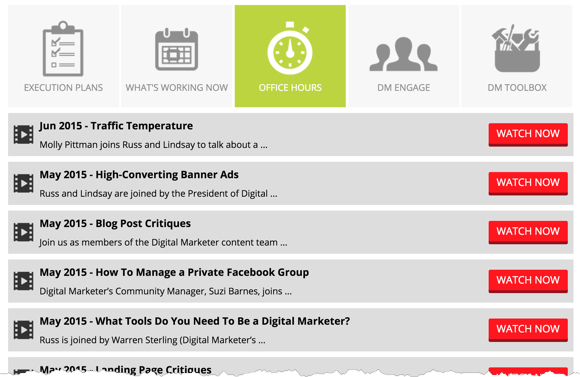 Digital Marketer Office Hours