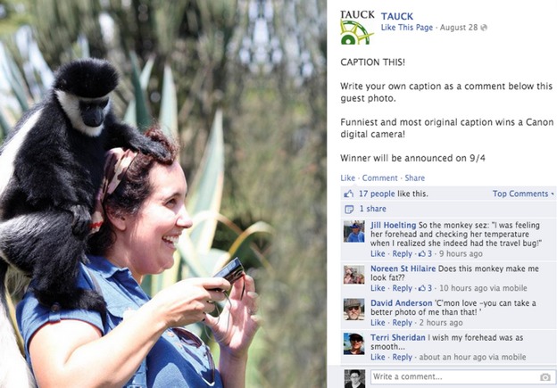 Facebook Caption Contest