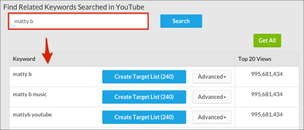 Creating YouTube Lists