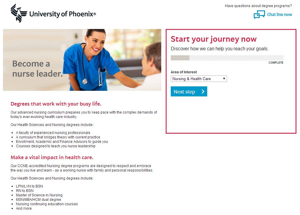 Phoenix Landing Page