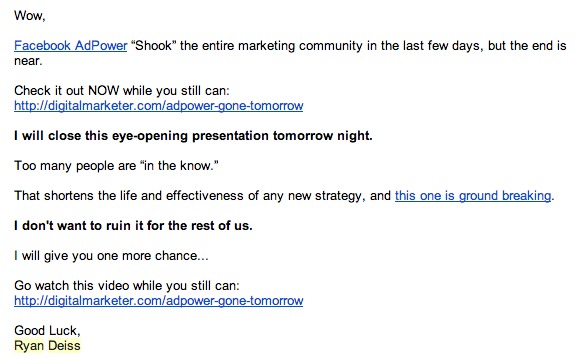 scarcity-email