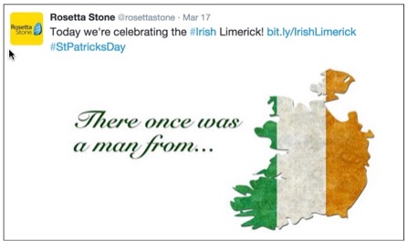 Rosetta Stone Topic on Twitter