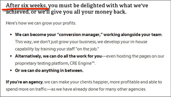 Conversion Rate Experts campaign
