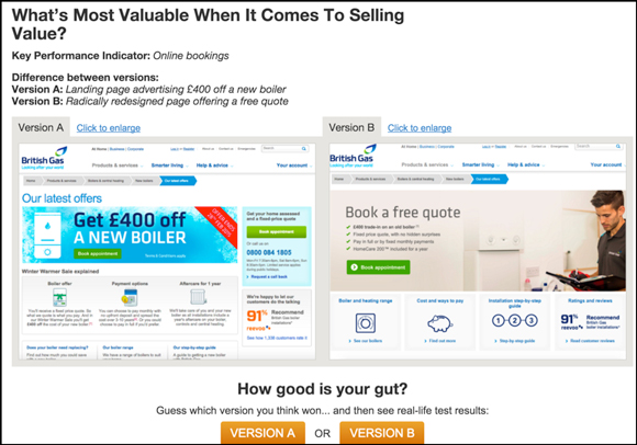 WhichTestWon Split Test Case Study