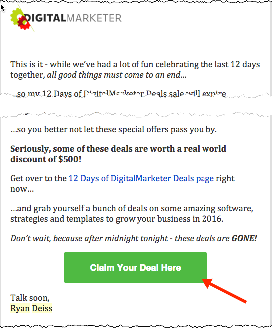 Split Tests - Email CSS Buttons