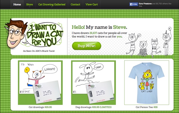 Crazy Things People Are Selling Online #18: I Want to Draw a Cat for You I Want to Draw a Cat for You