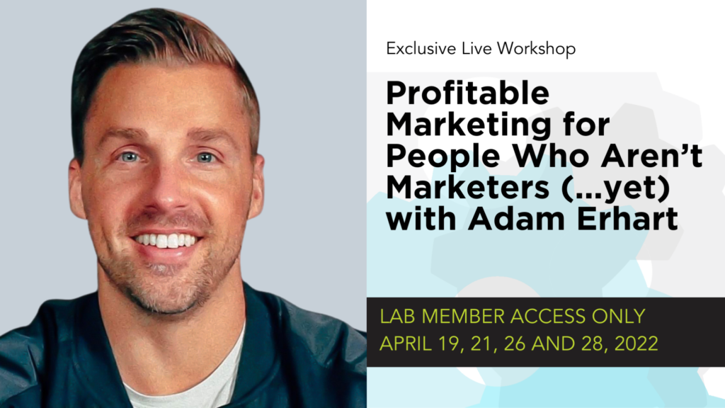 profitable marketing tips for people who arent marketers yet workshop